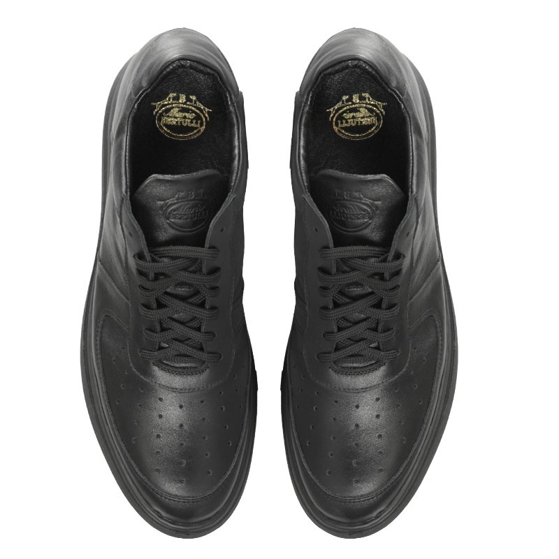 Sneaker talon compensé Homme | Noir +9 cm | Mario Bertulli