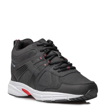 Basket Homme rehaussante  | Noir +7,5 CM | Mario Bertulli