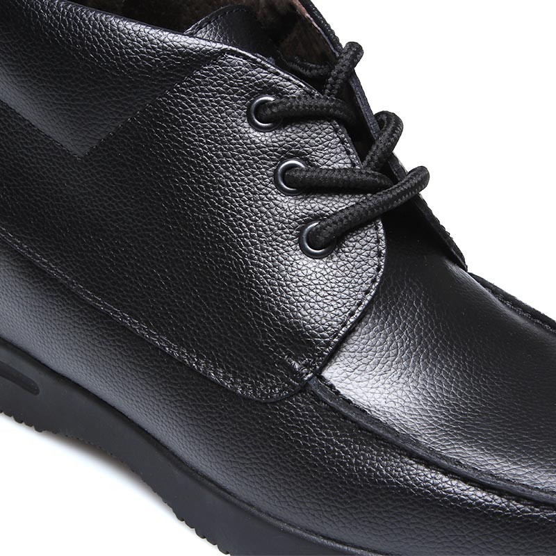 Boots rehaussantes Sanremo noir rehaussante +6.5cm