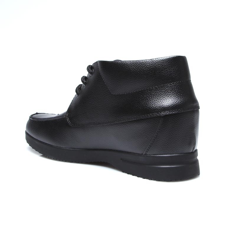 Boots rehaussantes Sanremo noir rehaussante +6.5cm