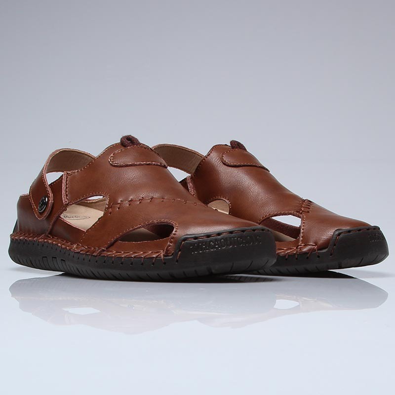 Sandales rehaussantes Homme | marron +5 CM | Mario Bertulli