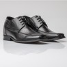 Chaussure Derby compensée Homme | Noir +6 CM | Mario Bertulli