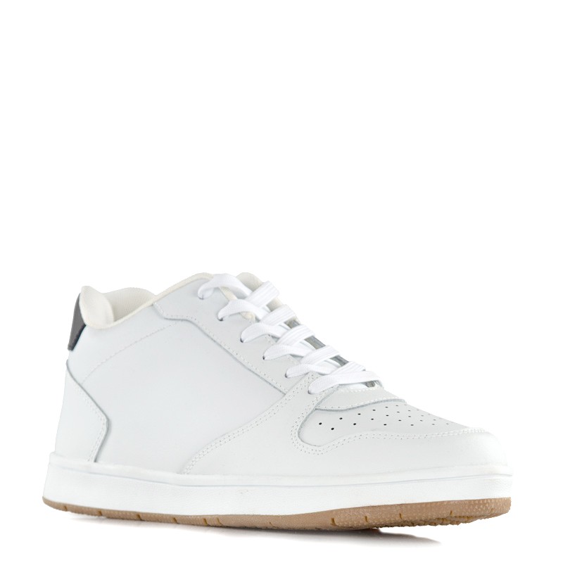 Sneaker talon compensé Homme | Blanc +5,5 cm | Mario Bertulli