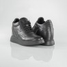 Sneaker talon compensé Homme | Noir +9 cm | Mario Bertulli