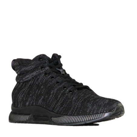 Basket Homme rehaussante  | noir +5.5cm | Mario Bertulli