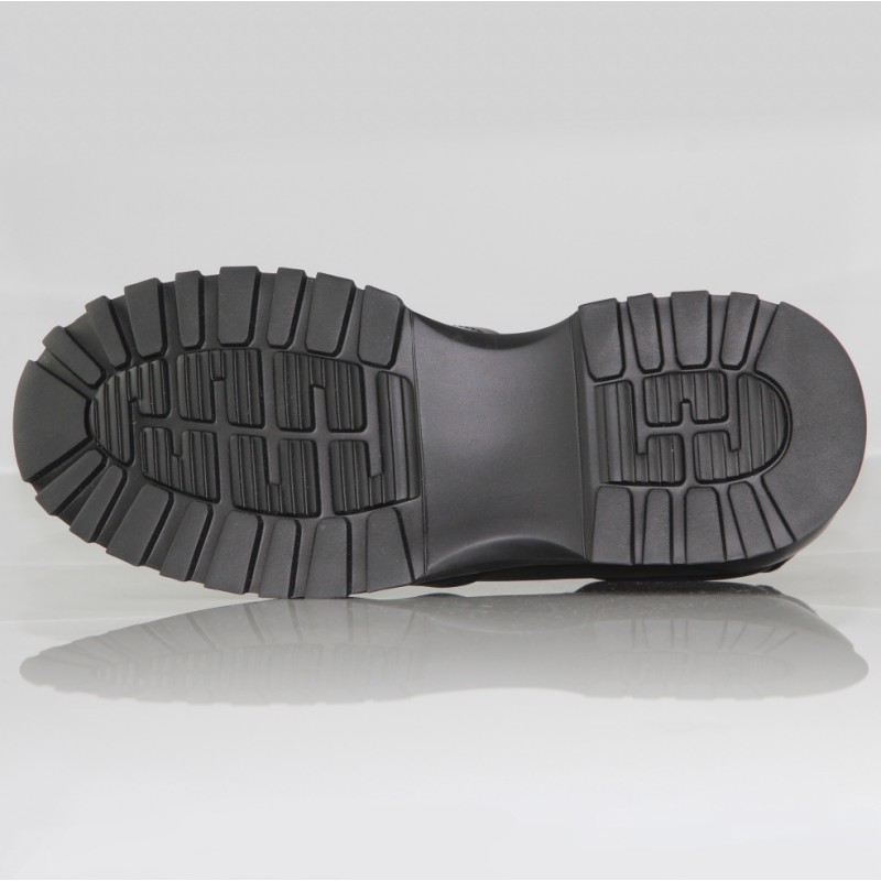 Chaussure Derby compensée Homme | Noir +9 CM | Mario Bertulli