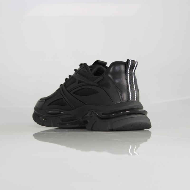 Versilia Sneakers Rehaussantes Noir +7cm