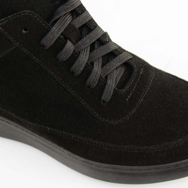 Sneakers rehaussantes Ravello noir +9 cm