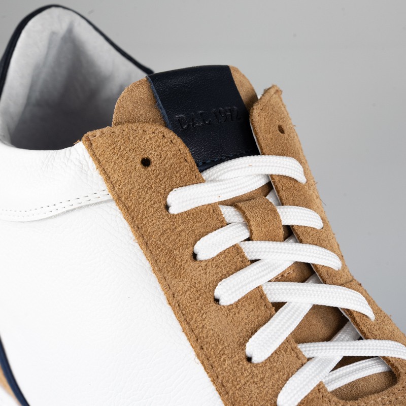 Sneakers rehaussantes Potenza beige +9cm