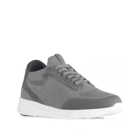 Napoli Sneakers Rehaussantes Gris +6 cm