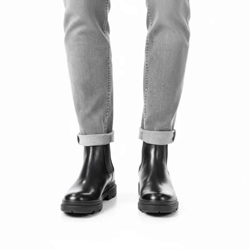Bottines rehaussantes Aosta +7cm