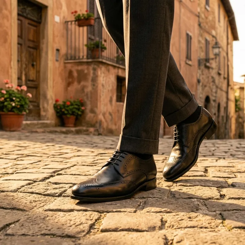 Chaussure derby Notari noir