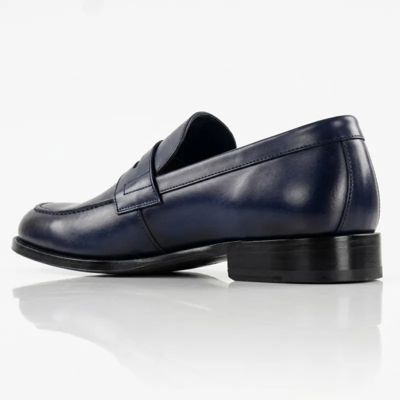 Mocassin Larvotto bleu riviera