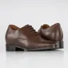 Richelieu compensé Homme | Marron +7,5 CM | Mario Bertulli