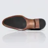 Richelieu rehaussant Pavie Noir +6,5cm