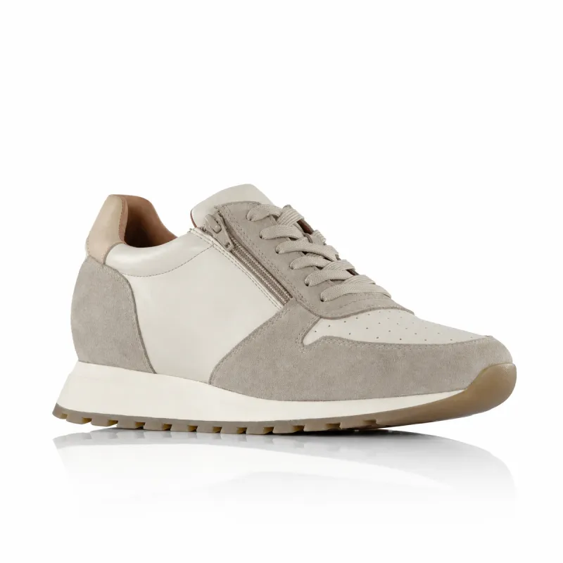 Basket Homme rehaussante  | Imperia beige +7,5cm | Mario Bertulli