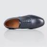 Richelieu compensé Homme |Marine +7,5 CM | Mario Bertulli