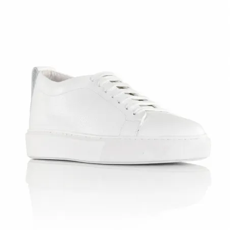 Rehaussantes Linosa Blanc | +6 cm Made in Italy
