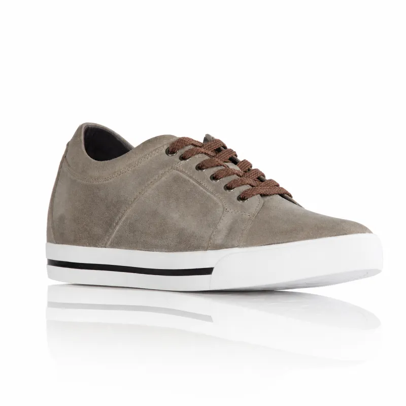 Sneaker mondolfo marron +6cm