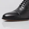 Richelieu compensé Homme | Noir +6 CM | Mario Bertulli