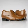 Richelieu compensé Homme | Marron clair +6 CM | Mario Bertulli