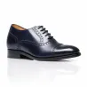 Richelieu compensé Homme | Marine +6 CM | Mario Bertulli