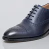Richelieu compensé Homme | Marine +6 CM | Mario Bertulli