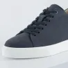 Sneaker talon compensé Homme | marine +6 CM | Mario Bertulli