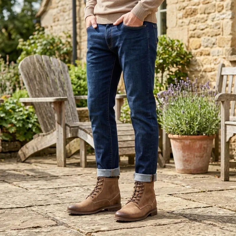 Bottes compensées Homme | marrons +9 CM | Mario Bertulli