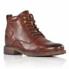 Bottines fourrés compensées  Homme | Noir +7.5 CM | Mario Bertulli