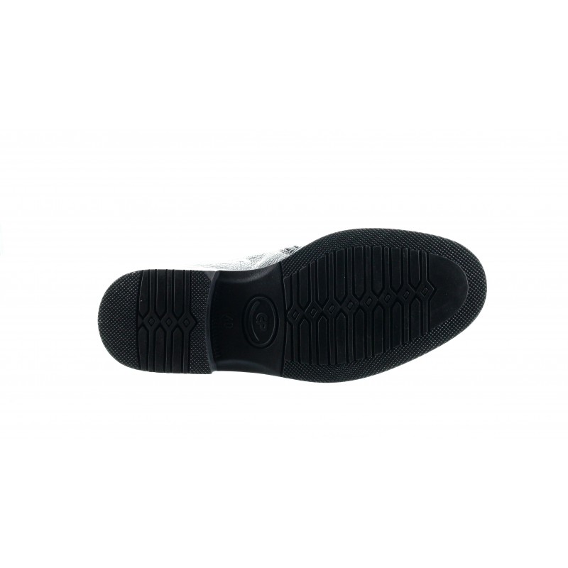 bottes semelles rehaussantes Homme - Noir - Cuir d'agneau - +6,5 CM - Détente - Mario Bertulli