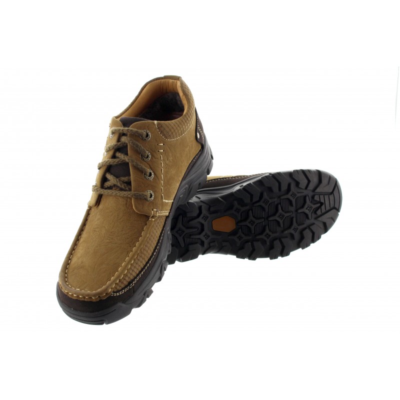 derby grandissant Homme - Marron - Nubuck - +5,5 CM - Détente - Mario Bertulli