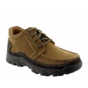 chaussures derby compensées Homme - Marron - Nubuck - +5,5 CM - Volpedo - Mario Bertulli