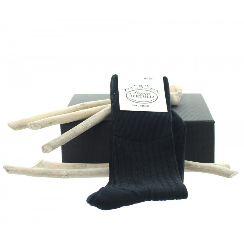 Chaussettes sans compression - chaussettes laine Homme - Mario Bertulli specialiste de la chaussure grandissante