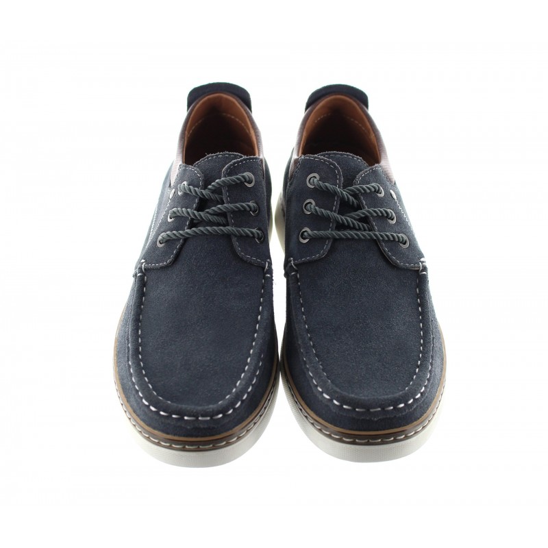 mocassin rehaussant Homme - Gris foncé - Nubuck - +5,5 CM - Pistoia - Mario Bertulli
