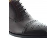 buty richelieu Mężczyzna z podwyższającą wkładką - Bordowy - Pełnoziarnista skóra cielęca - +6 CM - Ekskluzywne - Mario Bertulli