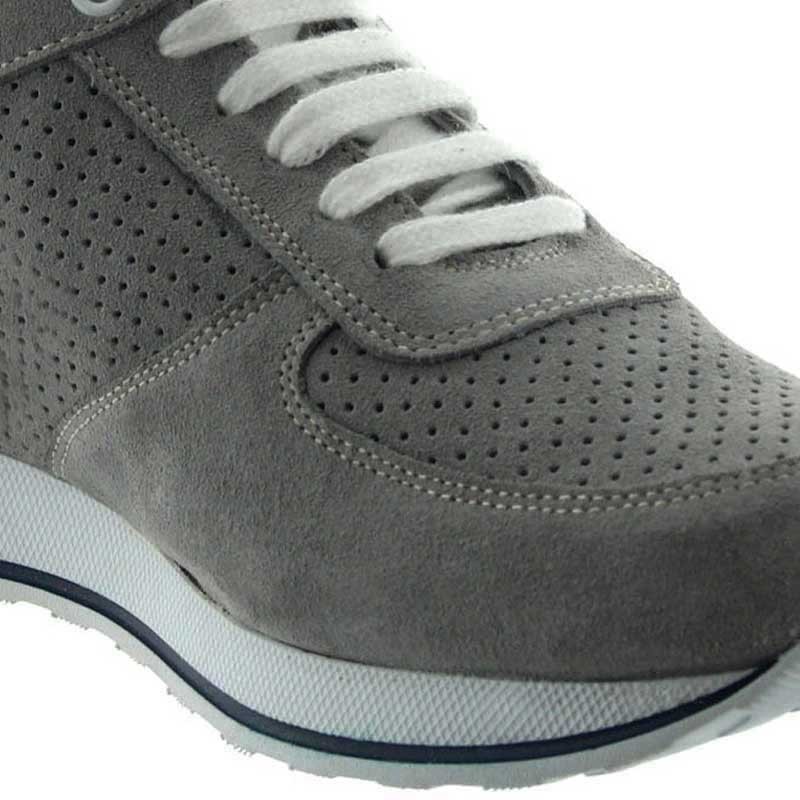 Camaiore Sneakersy Podwyższające ciemnoszare +7cm