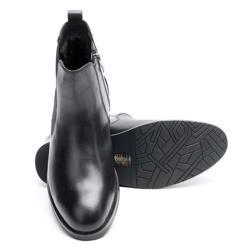 Kozaki Podwyższające Prata czarny +8cm