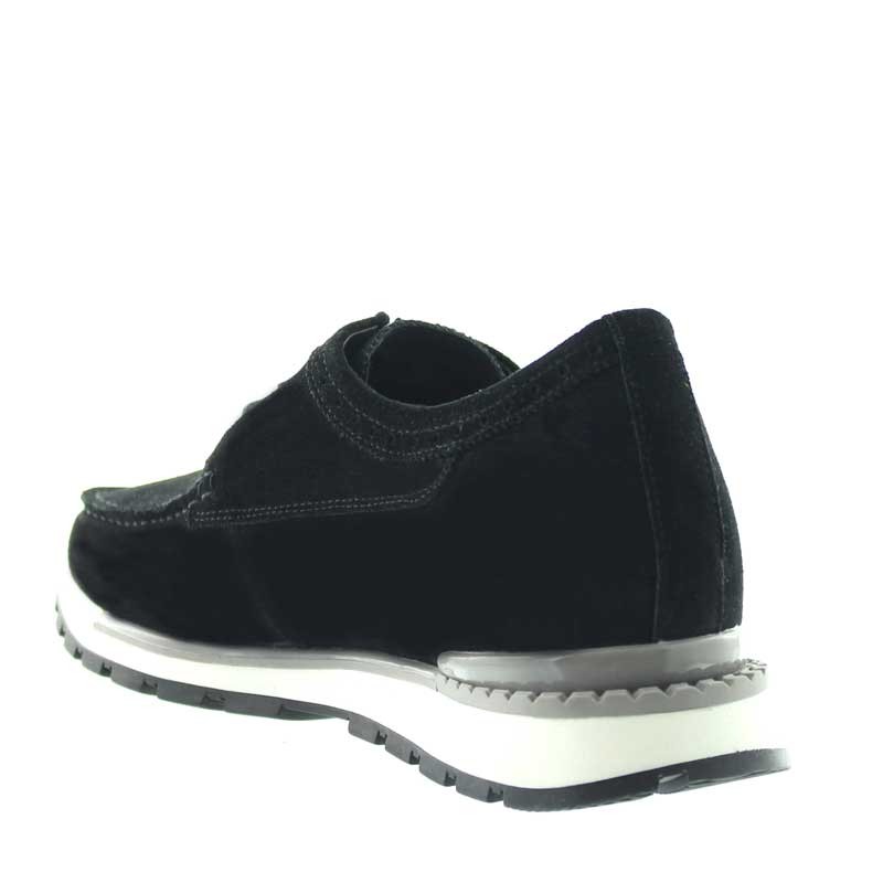 Vernio Sneakersy Podwyższające Czarne +7cm