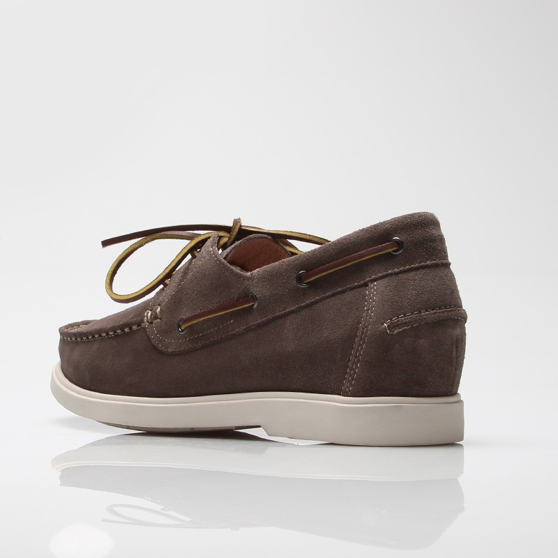 Mocassins Rehaussants Amalfi Gris +5.5 Cm