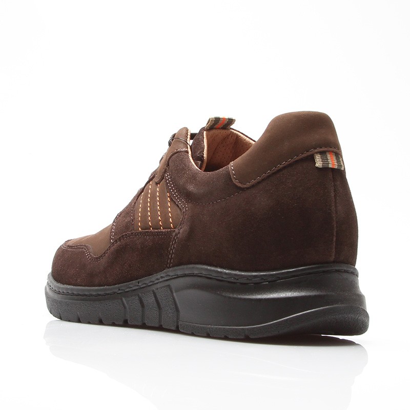 Chaussures Rehaussantes Ferrato Marron +6,5cm