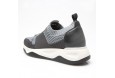 Baskets Rehaussantes Lanza gris +7 cm