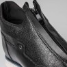 Sneaker na koturnie męski | Czarny +6,5 CM | Mario Bertulli