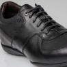 Sneaker na koturnie Męski | Czarny +5 CM | Mario Bertulli