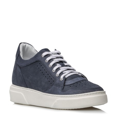 Sneaker Isolabona granatowy +7cm - mario bertulli