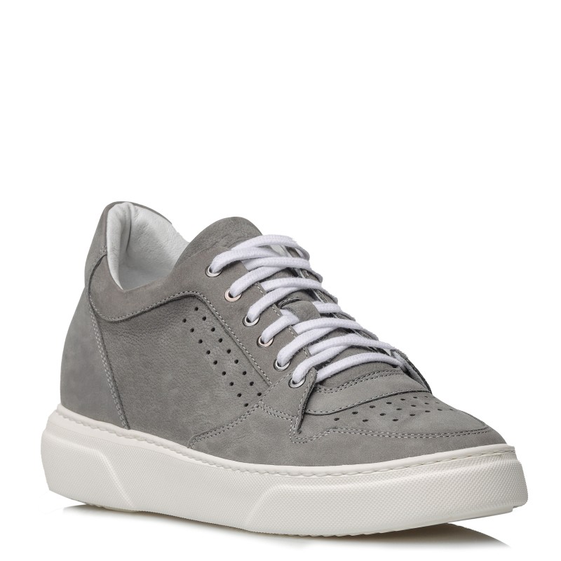 Sneaker Isolabona szary +7cm - mario bertulli