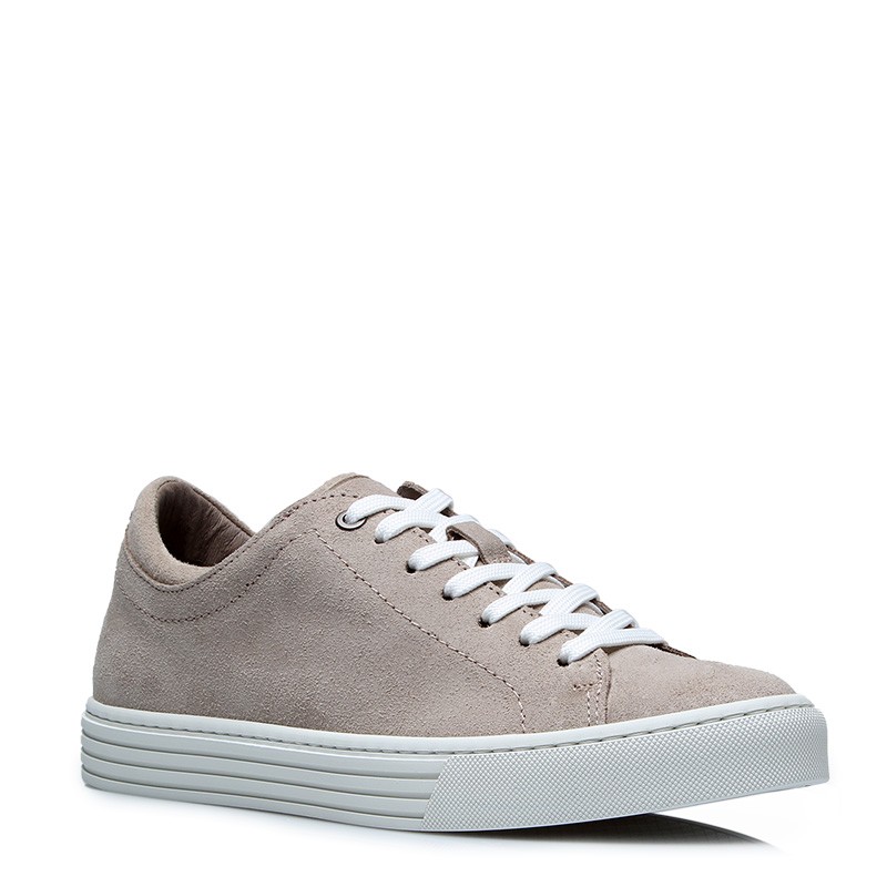 Sneaker na koturnie Męski | Piaskowy +6 CM | Mario Bertulli