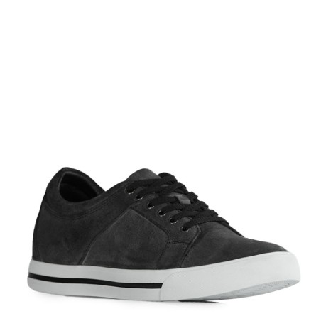 Sneaker mondolfo czarny vintage +6cm