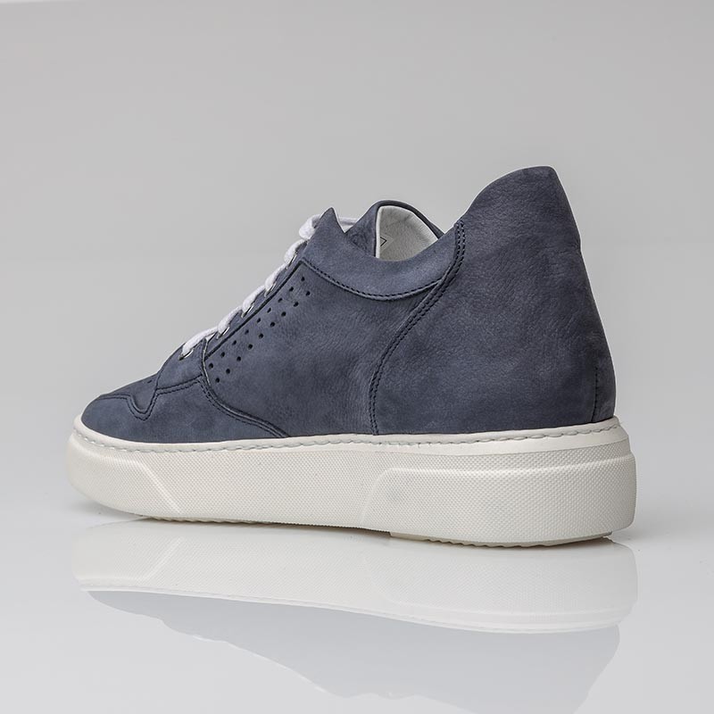 Sneaker Isolabona granatowy +7cm - mario bertulli