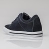 Męskie sneakersy podwyższające  | Niebieski +6 CM | Mario Bertulli
